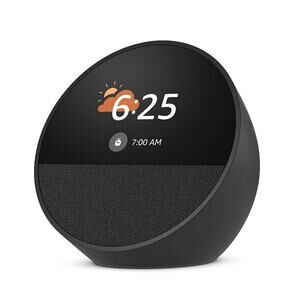 Amazon Echo Spot 2024 - Smart Alarm Clock with Alexa